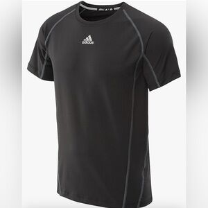 Adidas Fitted Short Sleeves Men`s Shirt